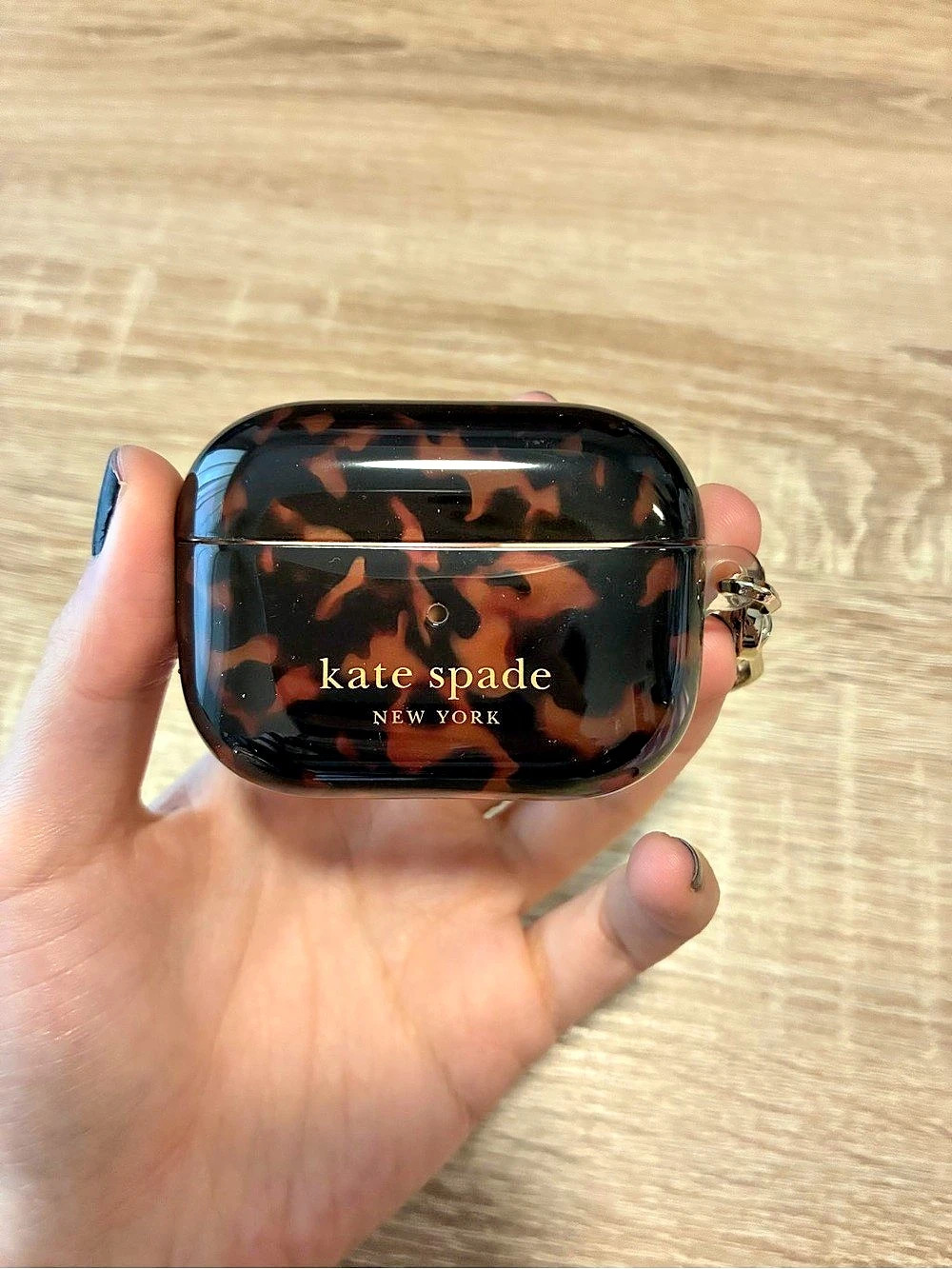 Kate Spade New York Tortoiseshell AirPods Pro Case 1st/2nd Gen